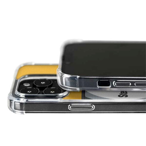 NFL Pittsburgh Steelers Zone Block iPhone 15 Pro MagSafe Case